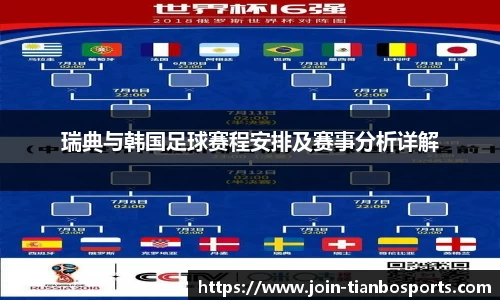 瑞典与韩国足球赛程安排及赛事分析详解